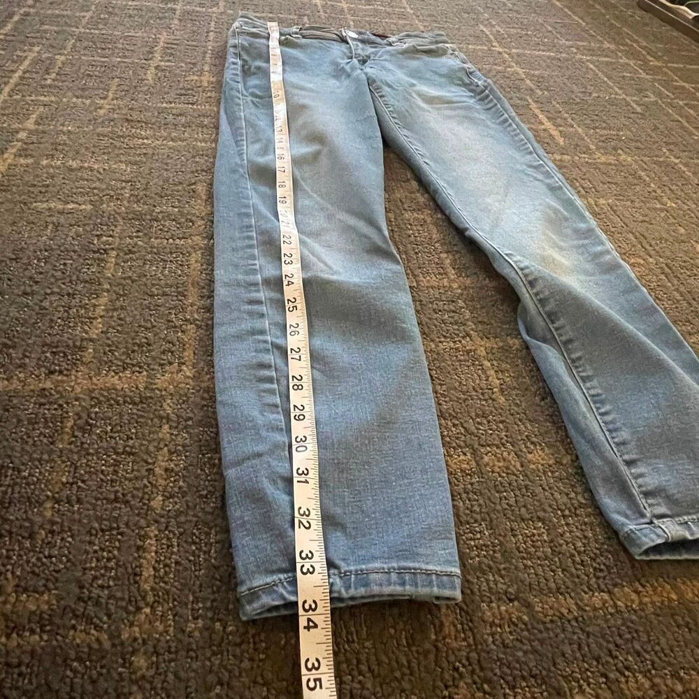 Buffalo David Bitton Womens 2/26 Aubrey Mid Rise Super Soft Capri Jeans Blue - Picture 11 of 11